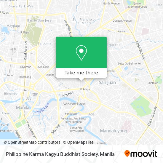 Philippine Karma Kagyu Buddhist Society map