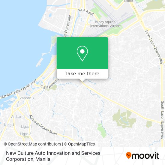 New Culture Auto Innovation and Services Corporation map