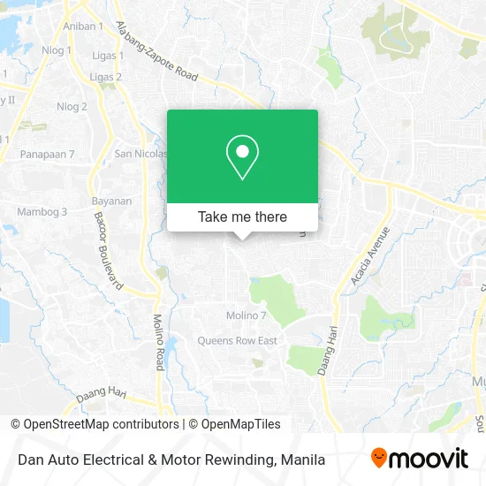 Dan Auto Electrical & Motor Rewinding map