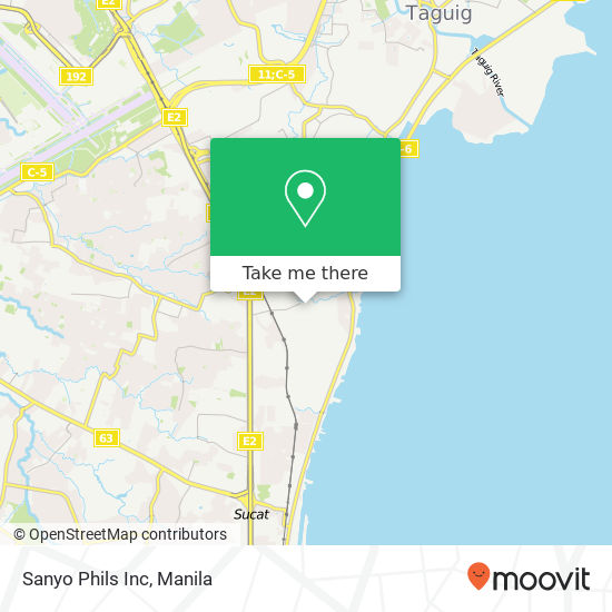 Sanyo Phils Inc map