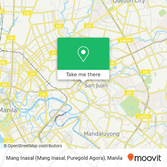 Mang Inasal (Mang Inasal, Puregold Agora) map