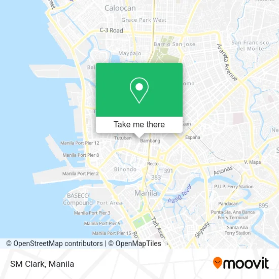 SM Clark map