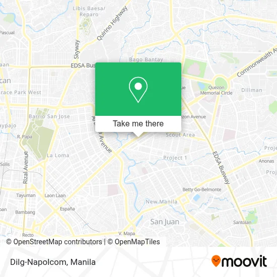 Dilg-Napolcom map