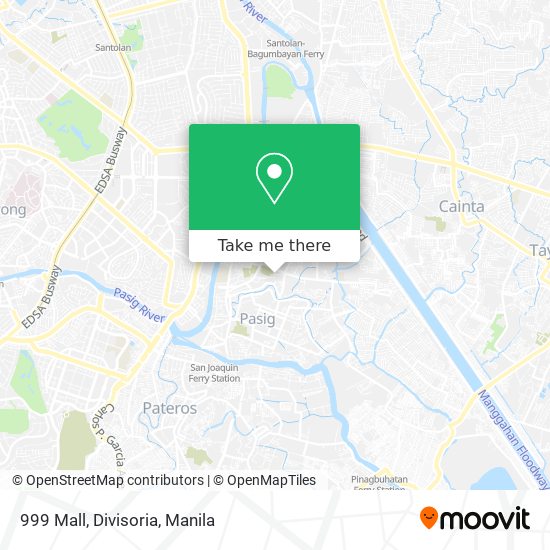 999 Mall, Divisoria map