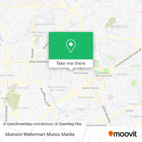 Abenson Waltermart Munoz map