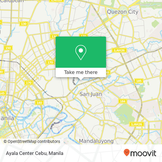 Ayala Center Cebu map