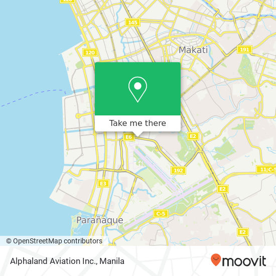 Alphaland Aviation Inc. map