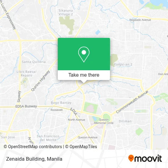 Zenaida Building map