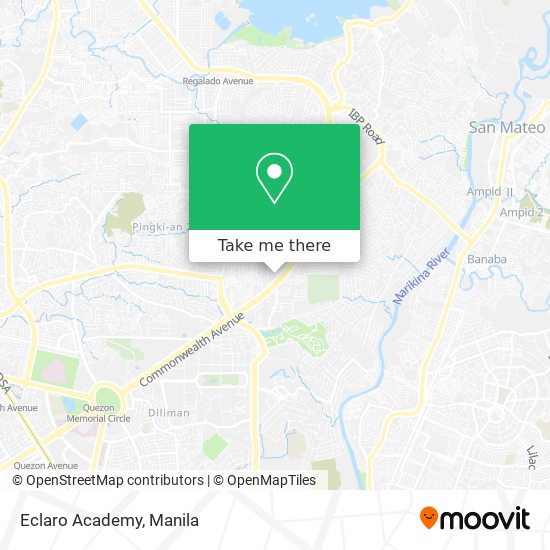 Eclaro Academy map