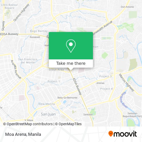 Moa Arena map