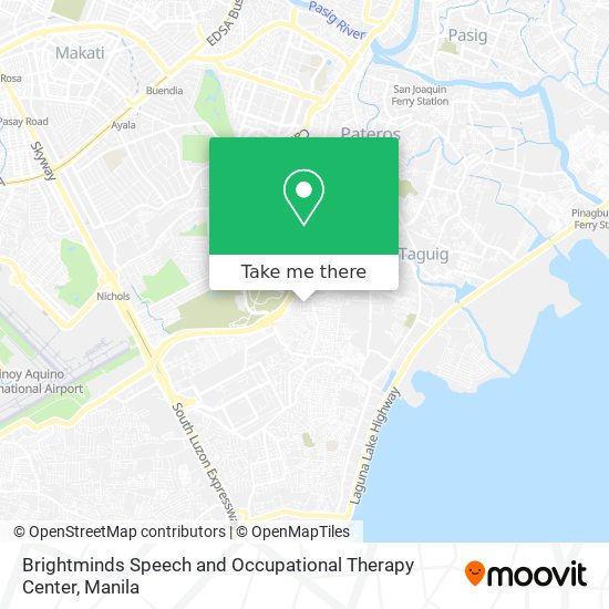Brightminds Speech and Occupational Therapy Center map