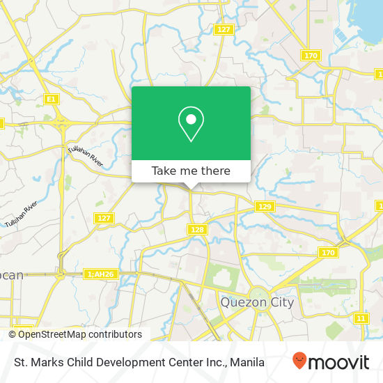 St. Marks Child Development Center Inc. map