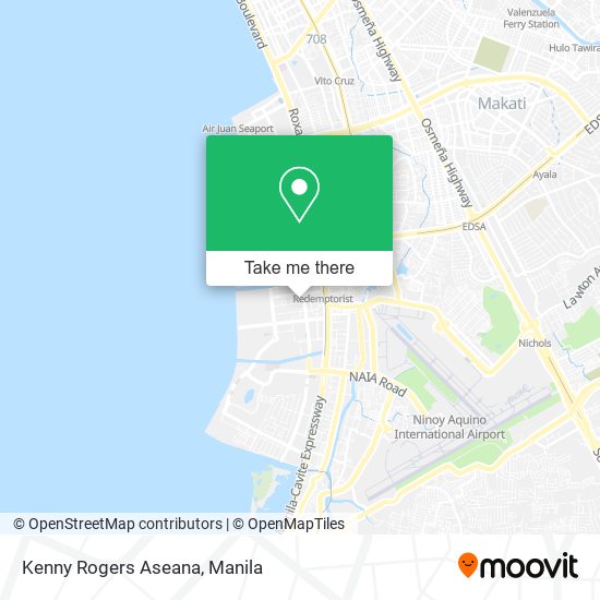 Kenny Rogers Aseana map