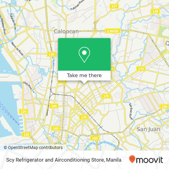 Scy Refrigerator and Airconditioning Store map