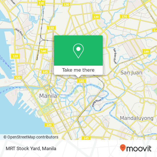 MRT Stock Yard map