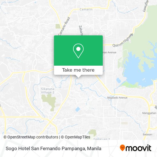 Sogo Hotel San Fernando Pampanga map