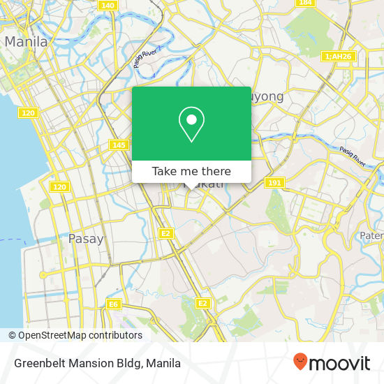 Greenbelt Mansion Bldg map