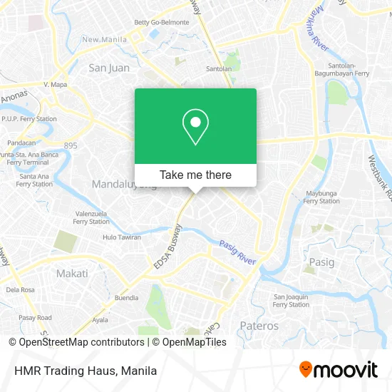HMR Trading Haus map