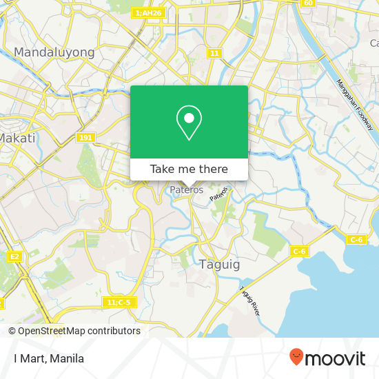 I Mart map