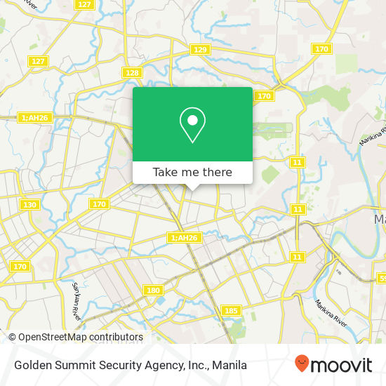 Golden Summit Security Agency, Inc. map
