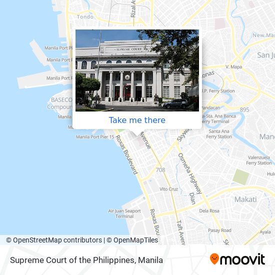Supreme Court of the Philippines map