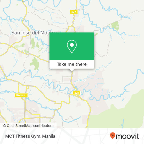 MCT Fitness Gym map