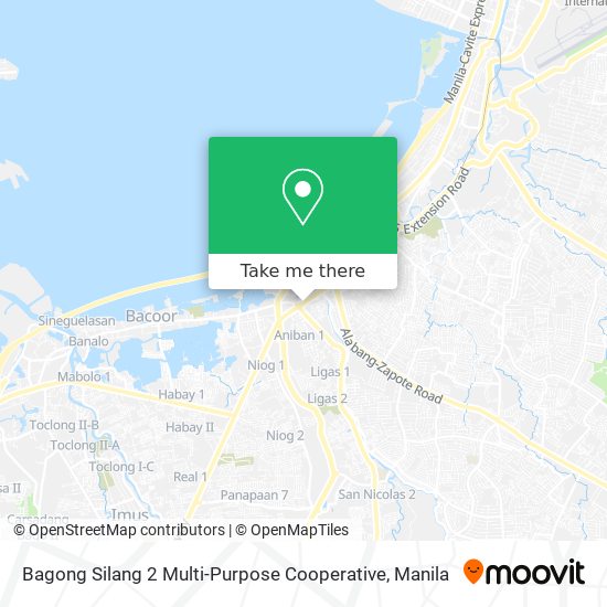 Bagong Silang 2 Multi-Purpose Cooperative map