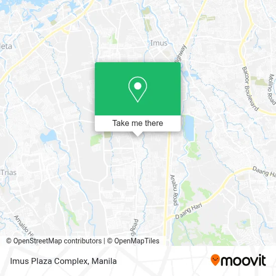 Imus Plaza Complex map