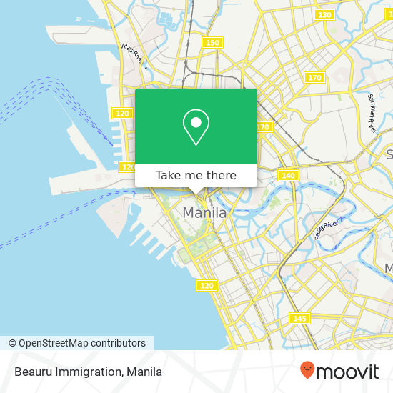 Beauru Immigration map