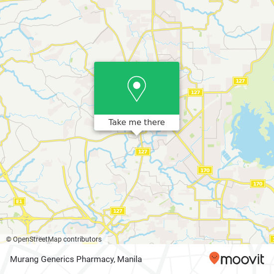 Murang Generics Pharmacy map