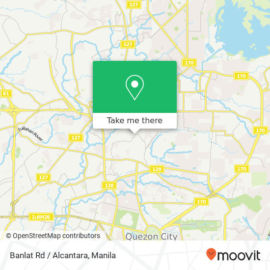 Banlat Rd / Alcantara map