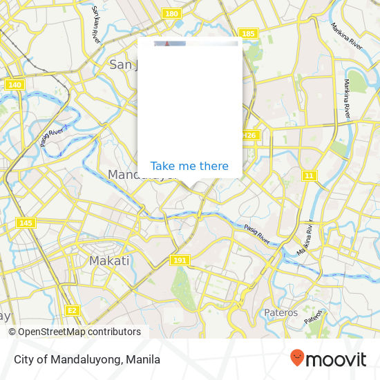 City of Mandaluyong map