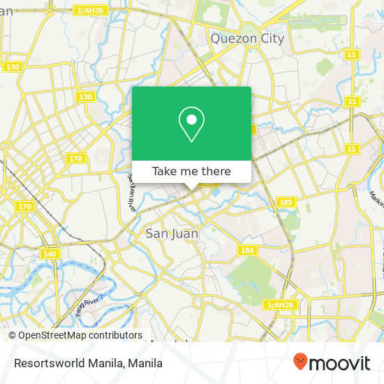 Resortsworld Manila map