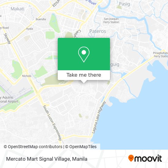 Mercato Mart Signal Village map