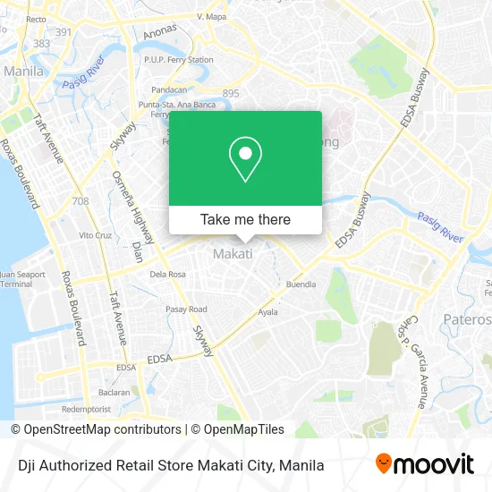 Dji Authorized Retail Store Makati City map