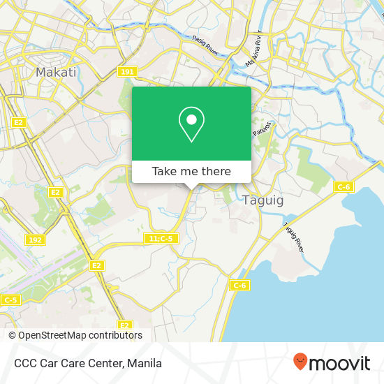 CCC Car Care Center map