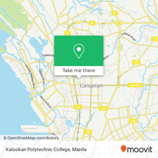 Kalookan Polytechnic College map