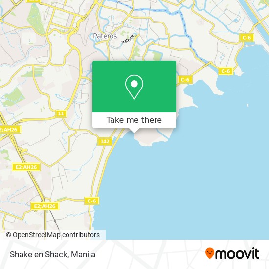 Shake en Shack map