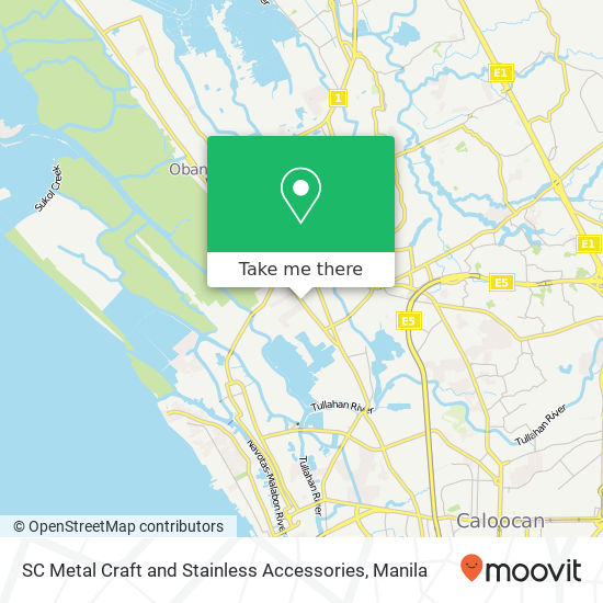 SC Metal Craft and Stainless Accessories map