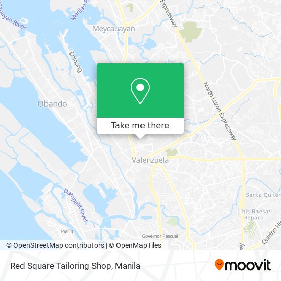 Red Square Tailoring Shop map