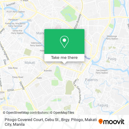 Pitogo Covered Court, Cebu St., Brgy. Pitogo, Makati City map