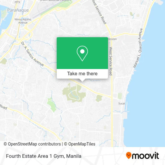 Fourth Estate Area 1 Gym map