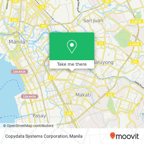 Copydata Systems Corporation map