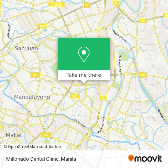 Millonado Dental Clinic map