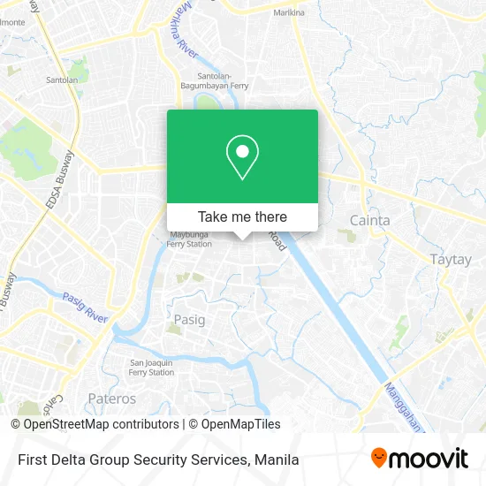 First Delta Group Security Services map