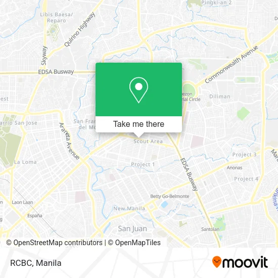RCBC map
