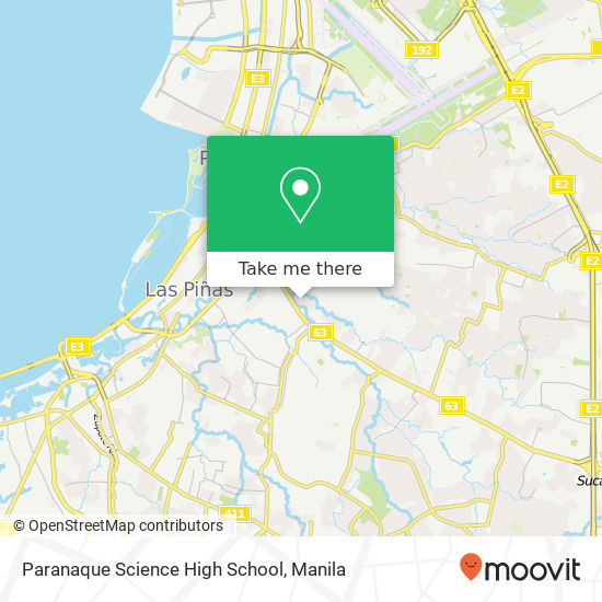 Paranaque Science High School map