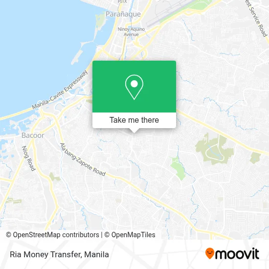Ria Money Transfer map
