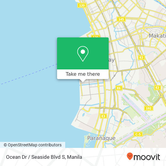 Ocean Dr / Seaside Blvd S map