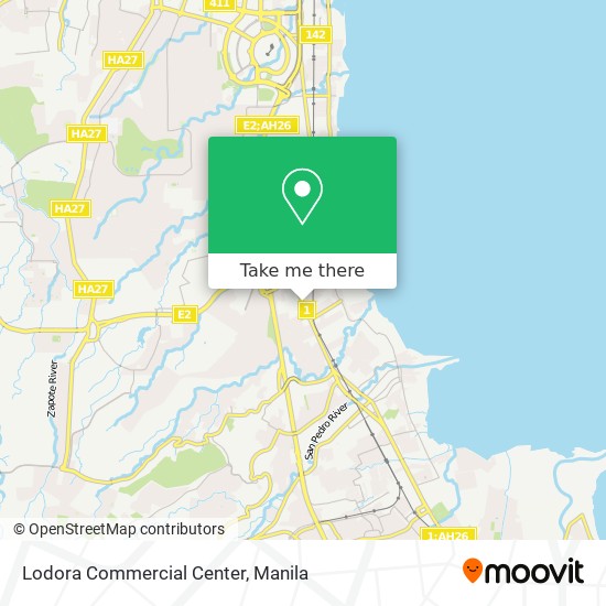 Lodora Commercial Center map